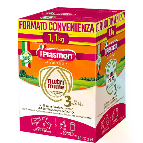 PLASMON                                                      Latte Nutrimune 3 Plasmon Gr 1100