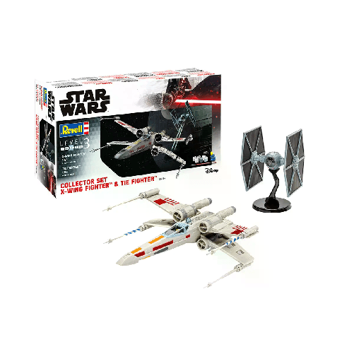 REVELL Gift Set X-Wing Fighter + Tie Fighter Scala 1:571:65