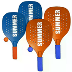 SPORT ONE Coppia Racchette Summer Slam Beach Tennis con Pallina