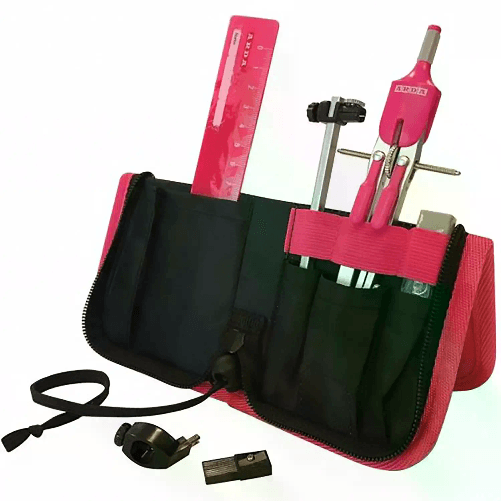 ARDA                                                          Compasso Con Astuccio In Tessuto Stand-up Kit 6pz