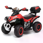 GIODICART                                                     Moto Elettrica Per Bambini Mini Quad Deluxe 6v Rosso