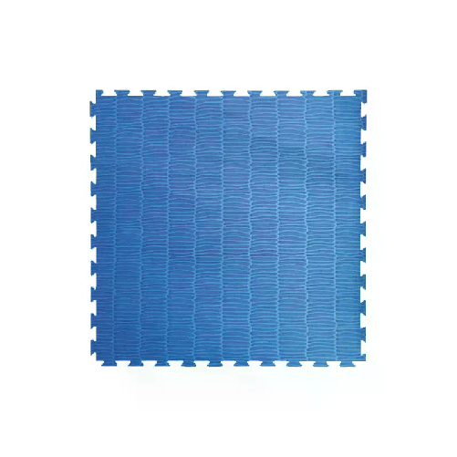 TOORX Tappeto Tatami Puzzle Bifacciale Rosso Blu 100x100 Spessore 4 cm.
