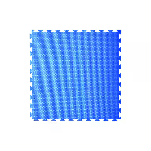 TOORX Tappeto Tatami Puzzle Bifacciale Rosso Blu 100x100 Spessore 2 cm.