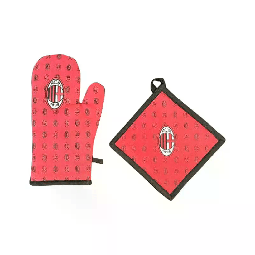 HERMET Set Barbecue Milan (guanto+presina)