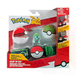 REI TOYS Pokémon Clip 'n' Go - Set Cintura con Bulbasaur - Rei Toys