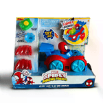 JAZWARES Spidey Amazing Friends Lancia Ragnatele Deluxe con Luci e Suoni
