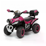 GIODICART                                                     Moto Elettrica Mini Quad Deluxe Rosa 6v