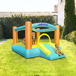 GIODICART                                                     Gioco Gonfiabile per Bambini Playground con Scivolo, Soffiatore d’aria incluso