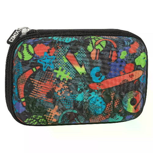 PANINI SCUOLA                                                 Comix Bright Astuccio Scuola Maxi Zip Street Boy