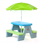 THE STEP 2                                                   Tavolino Picnic Con Ombrellone Step2