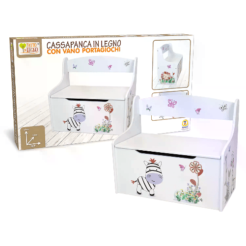 TEOREMA Cassapanca H. 60cm - Fatto Di Legno -