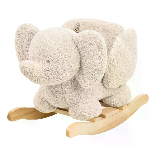 NATTOU Dondolo Teddy Elefante Bianco