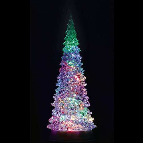 LEMAX Albero Natale Illuminato Con Cristalli