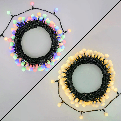 LOTTI Catena Luminosa 20m DC SF 200 Sfere Dual Color LED