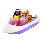 MATTEL                                                        Barbie Mermaid Power Boat con 2 Bambole Playset Barca HJK58