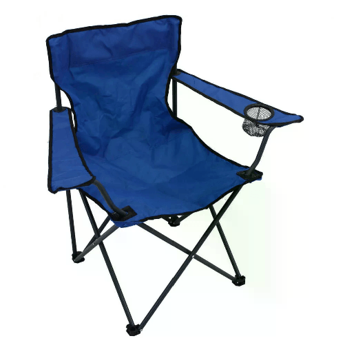 BS COM Poltrona da spiaggia colorazione casuale in Acciaio,Oxford cm 82x51x81 - BARNABY