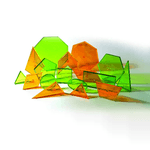 INVICTA PLASTICS Set Geometria Piana 17 Forme Geometriche