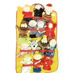 GIODICART                                                    Set 14 Burattini in Stoffa con Borsa