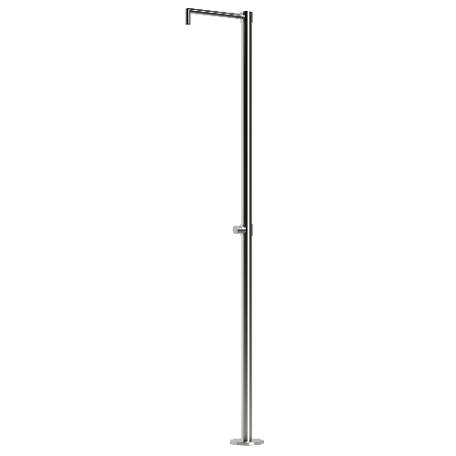 Sined Doccia Inoc Monocolo Doccia In Acciaio Inox 316l Con Temporizzatore Solo Acqua Fredda Risparmio