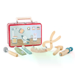 WOODYLAND S.R.O.                                              Valigetta del Dentista Gioco per Bambini con Strumenti in Legno