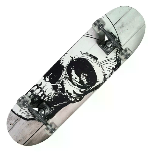 NEXTREME Skateboard Tribe Pro White Skull