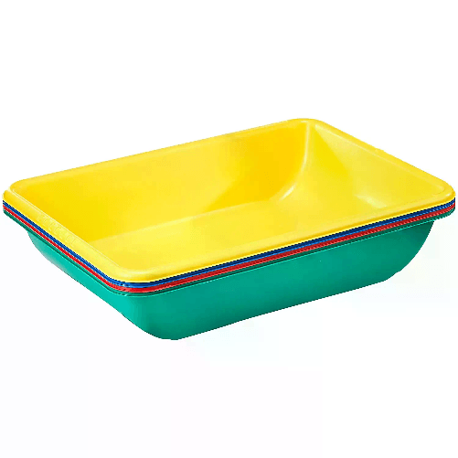 EDUSHAPE                                                     Set 4 Vasche Maxi per Manipolazione