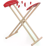 VIGA TOYS Stendibiancheria in Legno