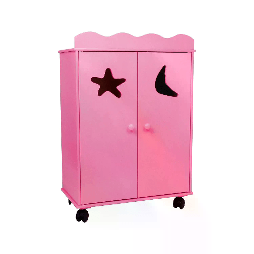 LEGLER                                                       Armadio per Bambole Rosa
