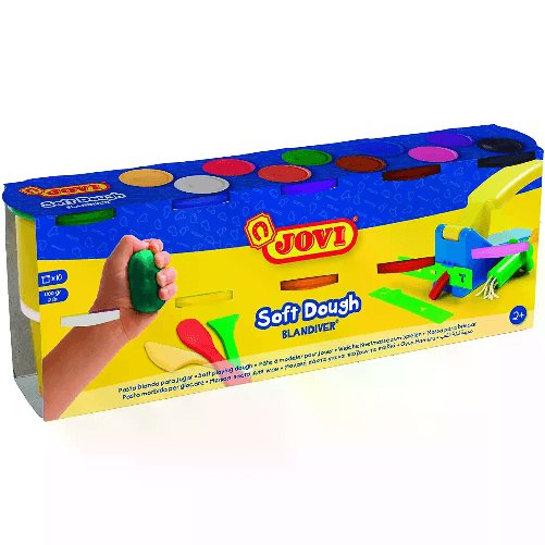 JOVI                                                          Plastilina Soffice Blandiver 10x110 gr.
