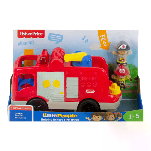 FISHER PRICE                                                  Little People Camion Dei Pompieri Fpv32