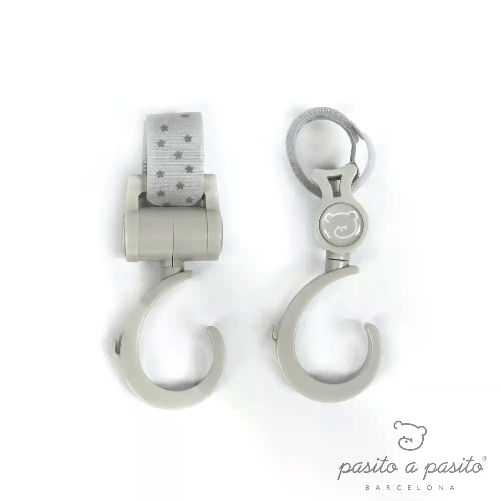 PASITO A PASITO                                               Gancio Universale per Passeggino Pasito a Pasito Grigio