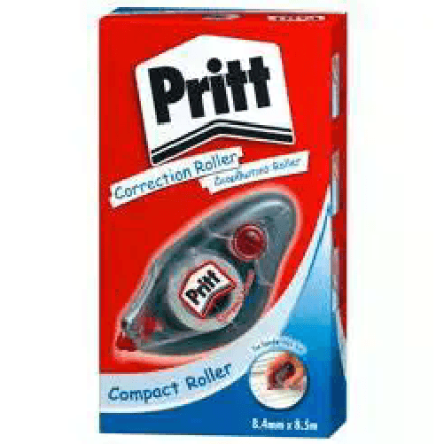 PRITT                                                         Correttore a Nastro Pritt Roller Compact Maxi 8.4 mm. x 8.5 mt