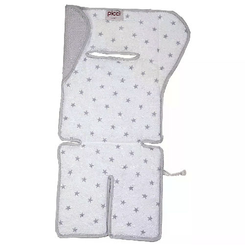 PICCI                                                         Materassino Double Face per Ovetto e Passeggino Stella Grigio