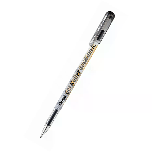PENTEL                                                        Penna Gel Roller Pentel per Tessuto Nero
