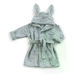 BAMBOOM                                                       Accappatoio in Spugna Bambino 4-6 Anni Spugna Iceblu