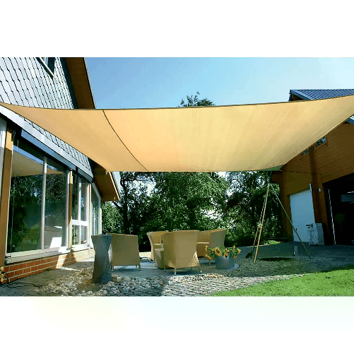 EDUPLAY.DE Vela Ombreggiante da Giardino Protettiva Anti UV mt. 3x3