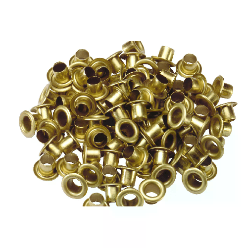 Masidef Occhielli ottone 4,5 mm. 100 pz.