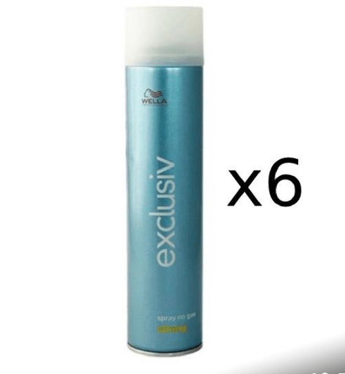 WELLA LACCA WELLA EXCLUSIVE 250 ML NO GAS FORTE X 6 PZ
