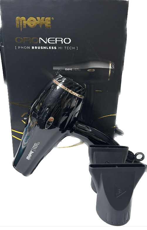 MOVE  PHON MOVE ORO NERO 2200 WATT PIU' PIASTRA KIEPE PRIVE' NERA IN OMAGGIO KIT DA VIAGGIO HOLIDAY MOOD