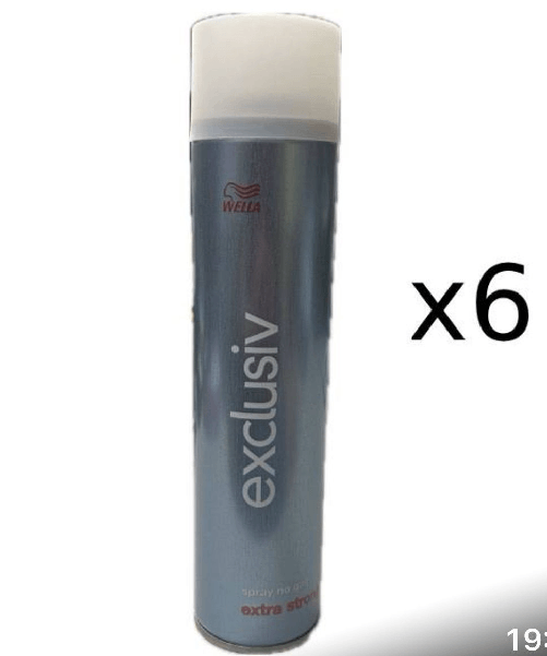 WELLA LACCA WELLA EXCLUSIVE NO GAS EXTRA FORTE 250 ML X 6 PZ