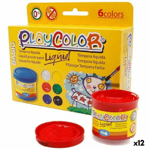 Playcolor Tempere Playcolor Multicolore 40 ml (12 Unità)