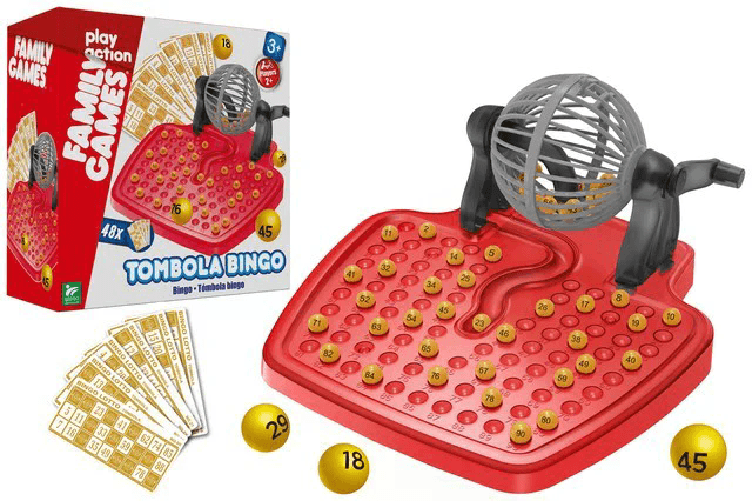 GLOBO TOMBOLONE BINGO 48 CARTELLE