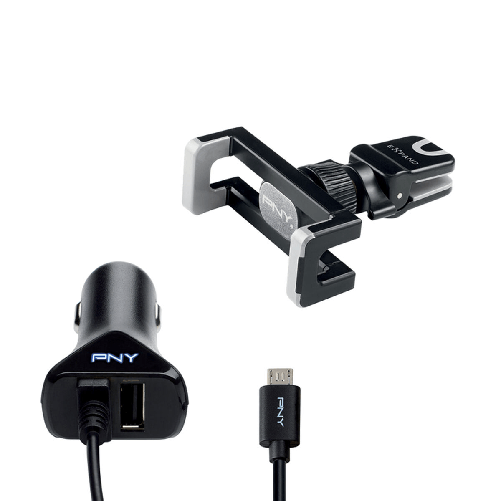 PNY Set di Caricabatterie PNY ROAD KIT Nero