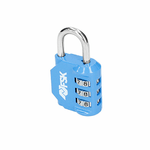 Ferrestock Lucchetto a combinazione Ferrestock Azzurro 30 mm (23 mm)