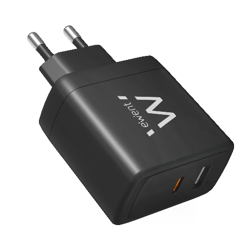 Ewent EW1330 Caricabatterie per dispositivi mobili Universale Nero AC Ricarica rapida Interno