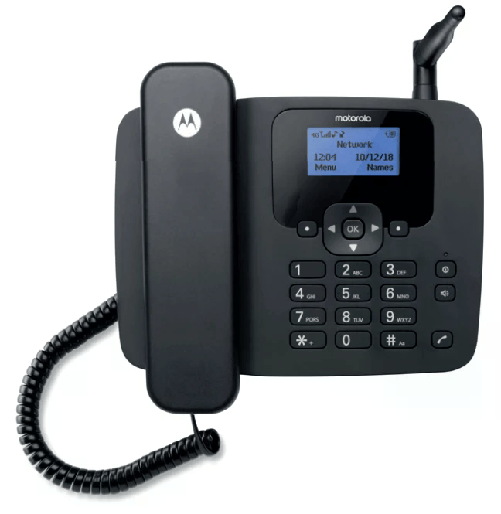 Motorola FW410 Telefono analogico Identificatore di chiamata Nero