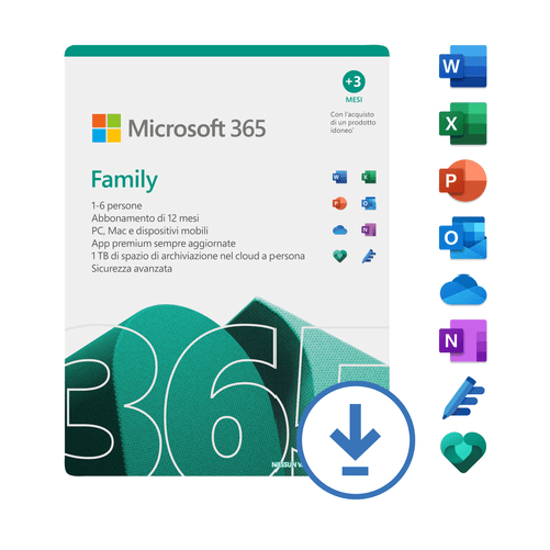 EURONET PAY&TRANSACTION SERVICES Card m365 family 6gq-01705