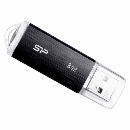 Silicon Power Memoria USB Silicon Power Ultima U02 8 GB USB 2.0 Bianco Nero 8 GB (1 Unità)