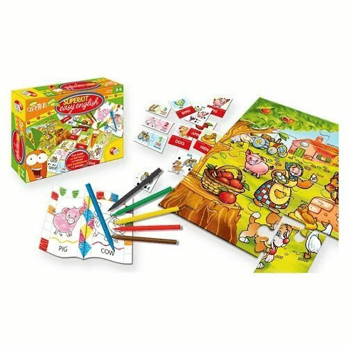 LISCIANI CAROTINA EASY ENGLISH SUPERKIT INGLESE
