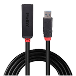 Lindy 43404 hub di interfaccia USB 3.2 Gen 1 (3.1 Gen 1) Type-C 5000 Mbit/s Nero